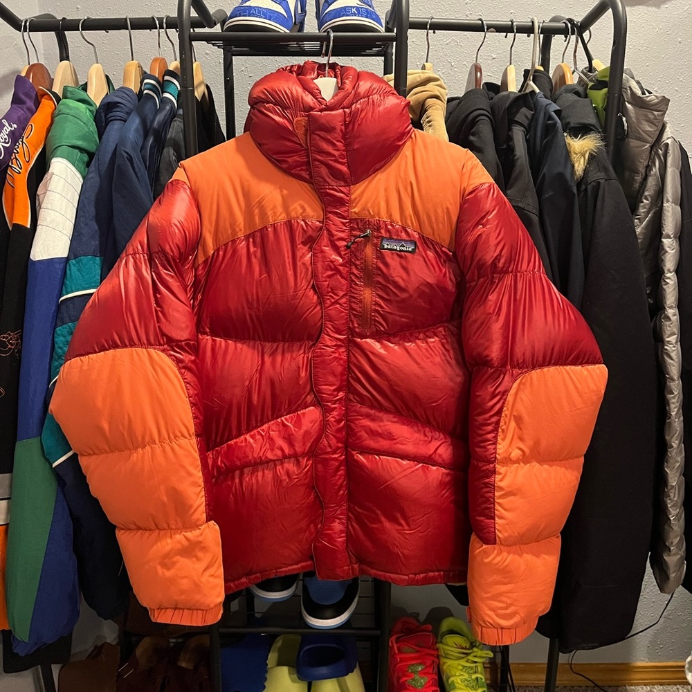 Super Rare Patagonia 800Fil Goose Down Himalayan Baffled Parka Jacket Size XS